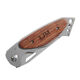 Pocket Knife with Wood Handle Image 2 of 3